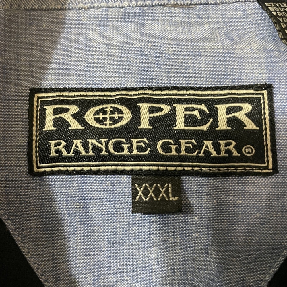 Roper Range Gear 3XL Camo Hunting Shirt , Realtree Hardwood & Hunter Green Long - Picture 3 of 6